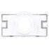 30403 by TRUCK-LITE - 30 Series Marker Light Mounting Bracket - For 30 Series Round Shape Lights, 2 Screw Bracket Mount, Clear Polycarbonate