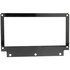 40721 by TRUCK-LITE - 40 Series Brake / Tail Light Bracket - 4 Screw Bracket Mount, For Round Shape Lights, Black Metal, 4 in Diameter Lights