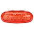 9061 by TRUCK-LITE - Replacement Lens - Signal-Stat, Rectangular, Red, Polycarbonate, for Clearance/Marker Lights (1550, 1551), Snap-Fit, Kit