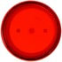 9375 by TRUCK-LITE - Replacement Lens - Signal-Stat, Round, Red, Polycarbonate, for Beacons, 2 Screw