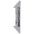 15401 by TRUCK-LITE - 15 Series Marker Light Mounting Bracket - For 15 Series Rectangular Shape Lights, 2 Screw Bracket Mount, Gray ABS