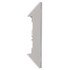 15720 by TRUCK-LITE - 15 Series Marker Light Mounting Bracket - For 15 Series Rectangular Shape Lights, 2 Screw Bracket Mount, Gray ABS