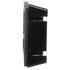 15408 by TRUCK-LITE - 15 Series Marker Light Mounting Bracket - For 15 Series Rectangular Shape Lights, 2 Screw Bracket Mount, Black ABS