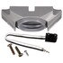 30407 by TRUCK-LITE - 30 Series Marker Light Mounting Bracket - For 30 Series Round Shape Lights, 2 Screw Bracket Mount, Gray Polycarbonate