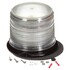 6600W by TRUCK-LITE - Signal-Stat Beacon Light - Gas Discharge, Low Profile Beacon, Clear Lens, Permanent Mount/Pipe Mount, Class I, Hardwired, Stripped End, 12V