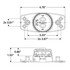 07396 by TRUCK-LITE - 30 Series Marker Clearance Light - LED, Fit 'N Forget M/C Lamp Connection, 12, 24v