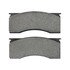 1000-0001M by MPA ELECTRICAL - Quality-Built Disc Brake Pad Set - Semi-Metallic