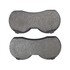 1000-0019M by MPA ELECTRICAL - Quality-Built Disc Brake Pad Set - Semi-Metallic