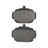 1000-0027M by MPA ELECTRICAL - Quality-Built Disc Brake Pad Set - Semi-Metallic