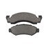 1000-0050M by MPA ELECTRICAL - Quality-Built Disc Brake Pad Set - Semi-Metallic