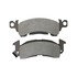 1000-0122M by MPA ELECTRICAL - Quality-Built Disc Brake Pad Set - Semi-Metallic