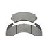 1000-0225M by MPA ELECTRICAL - Quality-Built Disc Brake Pad Set - Semi-Metallic