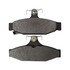 1000-0295M by MPA ELECTRICAL - QB Semi-Metallic Brake Pads