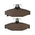 1000-0413M by MPA ELECTRICAL - Quality-Built Disc Brake Pad Set - Semi-Metallic