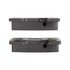 1000-0495M by MPA ELECTRICAL - Quality-Built Disc Brake Pad Set - Semi-Metallic