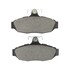 1000-0545M by MPA ELECTRICAL - Quality-Built Disc Brake Pad Set - Semi-Metallic