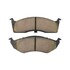 1000-0591C by MPA ELECTRICAL - Quality-Built Disc Brake Pad Set - Ceramic