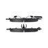 1000-0666M by MPA ELECTRICAL - Quality-Built Disc Brake Pad Set - Semi-Metallic