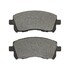 1000-0721M by MPA ELECTRICAL - Quality-Built Disc Brake Pad Set - Semi-Metallic