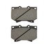 1000-0812C by MPA ELECTRICAL - Quality-Built Disc Brake Pad Set - Ceramic