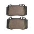 1000-0847C by MPA ELECTRICAL - Quality-Built Disc Brake Pad Set - Ceramic