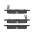 1000-0865M by MPA ELECTRICAL - Quality-Built Disc Brake Pad Set - Semi-Metallic