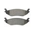 1000-0898M by MPA ELECTRICAL - Quality-Built Disc Brake Pad Set - Semi-Metallic