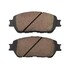 1000-0906C by MPA ELECTRICAL - Quality-Built Disc Brake Pad Set - Ceramic