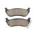 1000-0981C by MPA ELECTRICAL - Quality-Built Disc Brake Pad Set - Ceramic