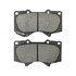 1000-0976M by MPA ELECTRICAL - Quality-Built Disc Brake Pad Set - Semi-Metallic