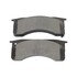 1000-1032M by MPA ELECTRICAL - Quality-Built Disc Brake Pad Set - Semi-Metallic