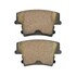 1000-1057C by MPA ELECTRICAL - Quality-Built Disc Brake Pad Set - Ceramic