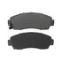 1000-1089M by MPA ELECTRICAL - Quality-Built Disc Brake Pad Set - Semi-Metallic