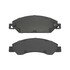 1000-1092M by MPA ELECTRICAL - Quality-Built Disc Brake Pad Set - Semi-Metallic