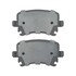 1000-1108C by MPA ELECTRICAL - Quality-Built Disc Brake Pad Set - Ceramic