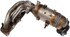 674-676 by DORMAN - Catalytic Converter - with Integrated Exhaust Manifold