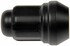 711-235C by DORMAN - Matte Black Acorn Nut Lock Set 1/2-20