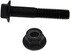 SD93109RD by DORMAN - Steering Damper - Jeep Wrangler 2007-2018, Black, Steel, Painted, Oil Damping