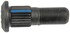 Dorman 610-0169 Wheel Lug Stud "HD Solutions" 3/4" - 16 Serrated Stud - 0.876 in. Knurl, 2.5 in. Length