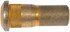 610-0377.5 by DORMAN - 1-1/8-16 Serrated Wheel Stud 1.235 In. - Knurl, 3 In. Length