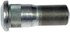 610-0378.5 by DORMAN - 1-1/8-16 Serrated Wheel Stud 1.235 in. - Knurl, 3.1 In. Length
