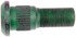 610-0396.5 by DORMAN - 3/4-16 Serrated Wheel Stud 0.925 - Knurl, 2.375 In. Length