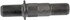 610-0453.10 by DORMAN - 3/4-16 Double Ended Stud 0.813 In. - Knurl, 2.28 In. Length