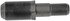 610-0492.5 by DORMAN - 1-1/8-16, 3/4-16 Double Ended Stud 0.785 In. - Knurl, 3.55 In. Length