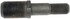 610-0497.10 by DORMAN - 1-1/8-16, 3/4-16 Double Ended Stud 0.785 In. - Knurl, 3.8 In. Length