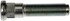 610-783 by DORMAN - M14-1.50 Serrated Wheel Stud - 15.8mm Knurl, 63.6mm Length