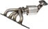 674-027 by DORMAN - Catalytic Converter - with Integrated Exhaust Manifold