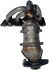 674-028 by DORMAN - Catalytic Converter - with Integrated Exhaust Manifold