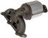 674-036 by DORMAN - Catalytic Converter with Integrated Exhaust Manifold