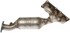 674-319 by DORMAN - Catalytic Converter with Integrated Exhaust Manifold - Not CARB Compliant, for 2006-2013 BMW